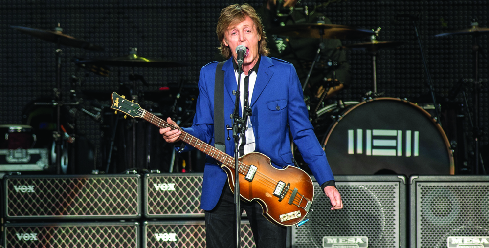 Paul McCartney rocks Washington-Grizzly Stadium in August.