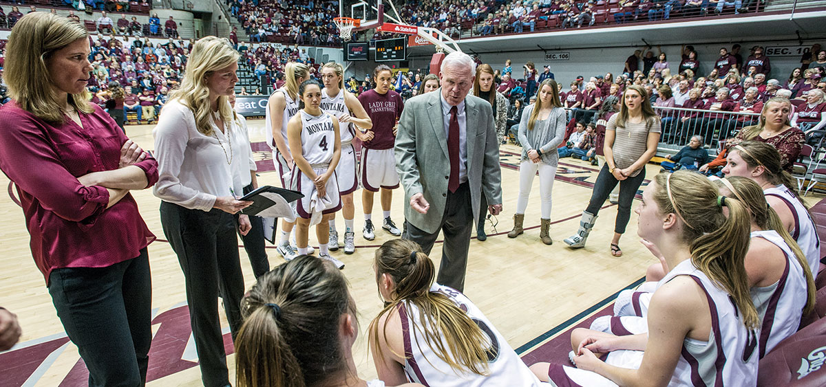 Selvig coaches his squad – which ended up being his last group – this past winter.