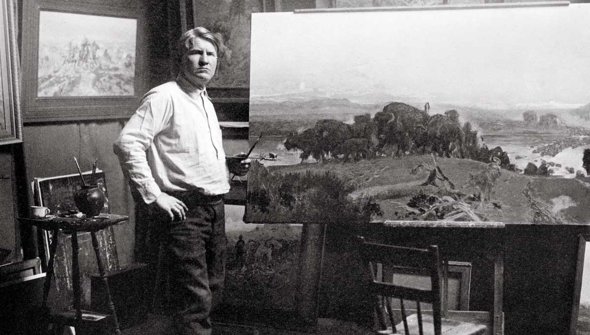 Charlie Russell (Photo courtesy Gilcrease Museum)