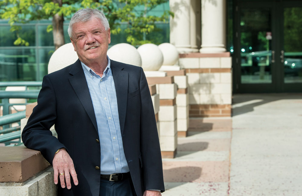 Larry Gianchetta has worked at UM’s School of Business Administration for forty-one years.
