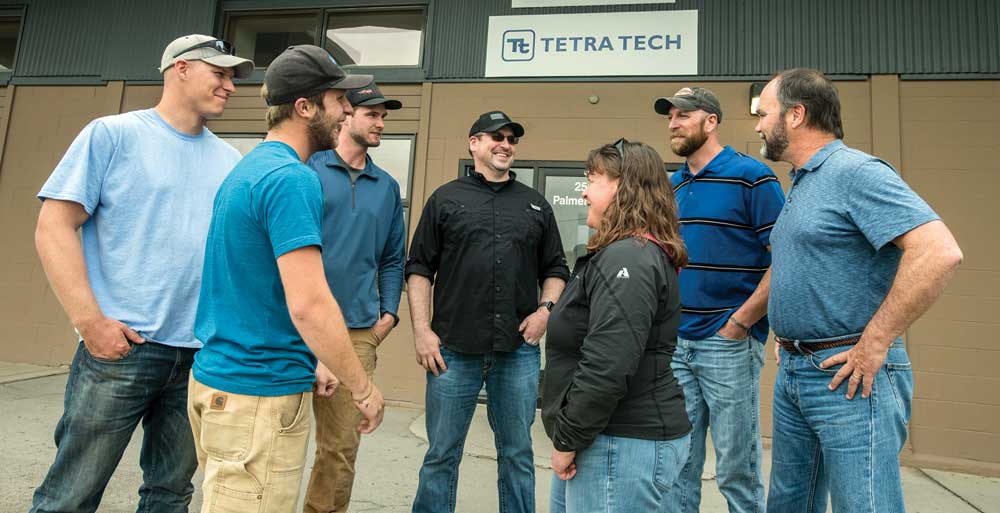 Tetra Tech of Missoula, part of a global consulting and engineering firm, brims with UM geoscience graduates. 