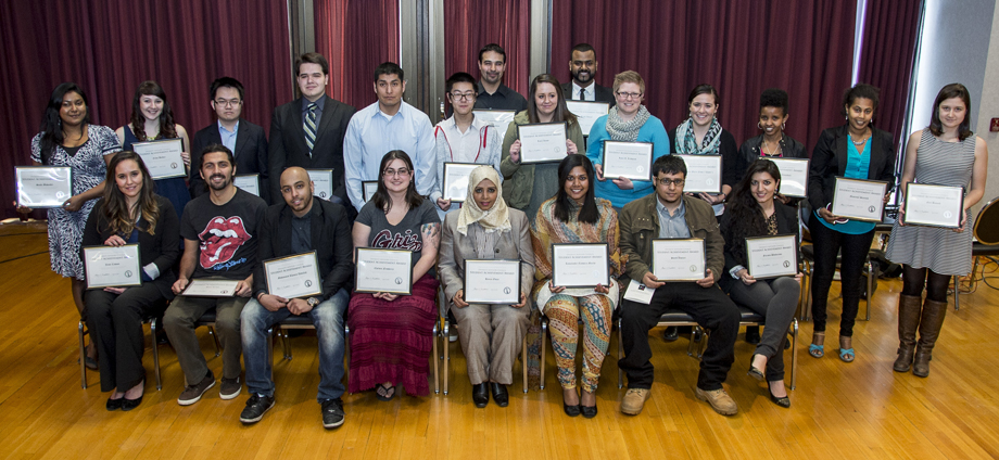Twenty-three students received awards at the ceremony.