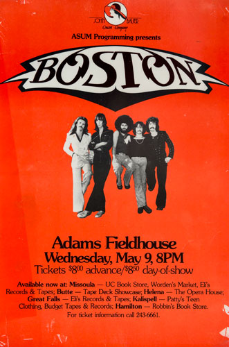 Boston Concert Poster 1979