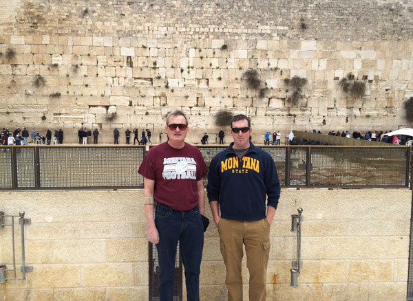 Laughlins at the Western Wall