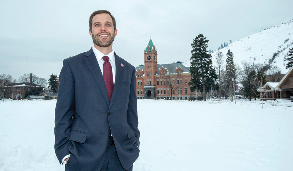 “My job is really to get in there and channel the collective energy of the community,” UM President Seth Bodnar says. 