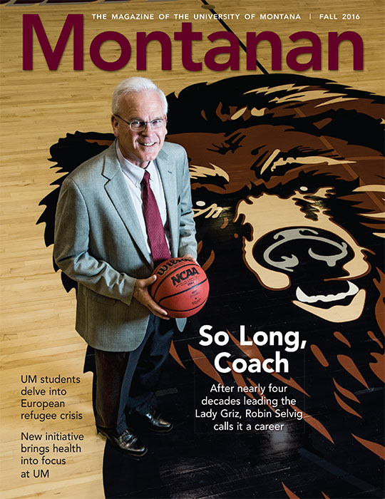 cover of the Fall 2016 Montanan