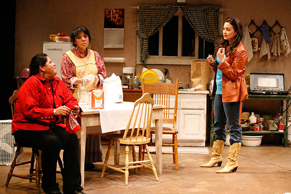 Gladstone starred in The Frybread Queen in 2010. Photo by Terry Cyr