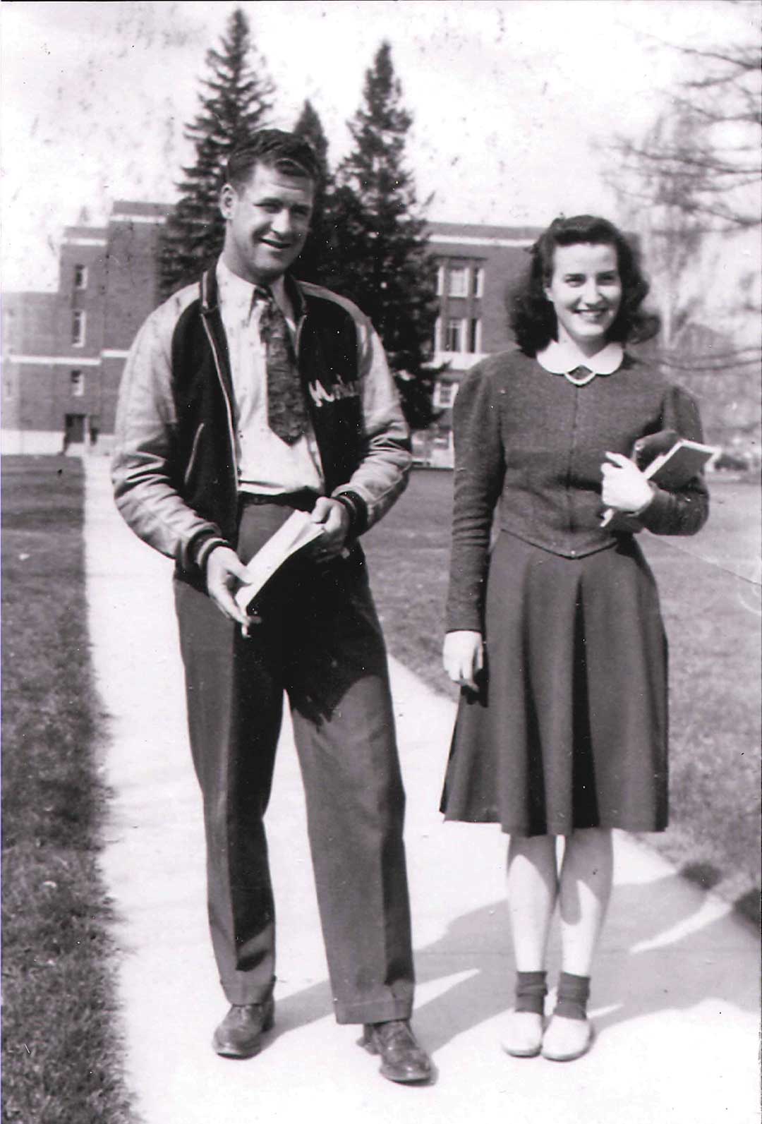 Tom O'Donnell and Barbara Adams