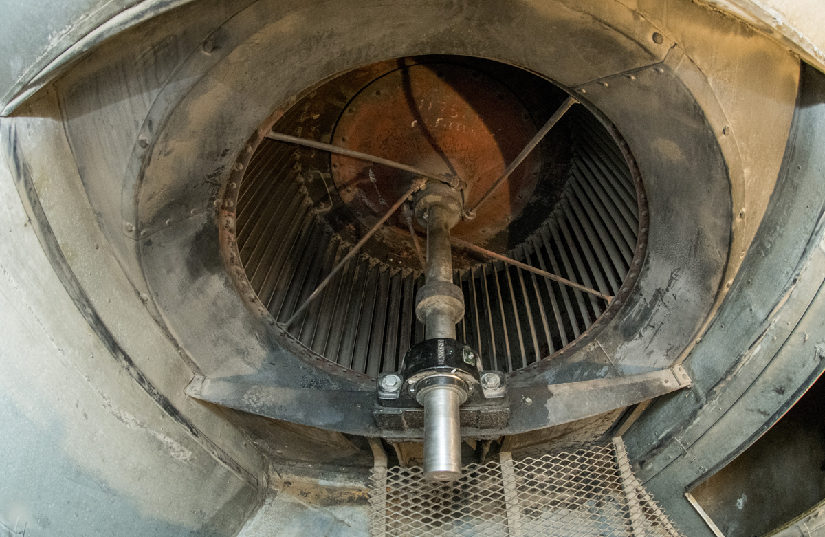 The Sirocco model fan built by American Blower Co. has been a central, albeit hidden, University fixture since 1922.