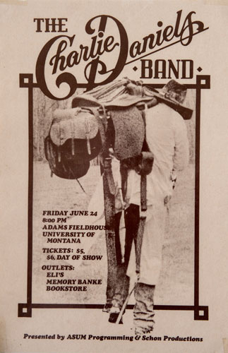 Charlie Daniels Band Concert Poster